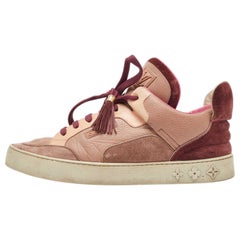 Baskets basses Don Patchwork Louis Vuitton X Kanye West en cuir Taille 42,5