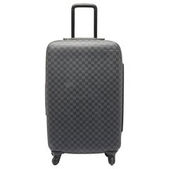 Louis Vuitton Damier Graphit Canvas Zephyr 70 Rolling Suitcase aus Segeltuch