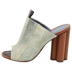 Louis Vuitton Mules grises taille 38