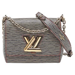 Louis Vuitton Black/Beige Epi Leather Twist PM Bag