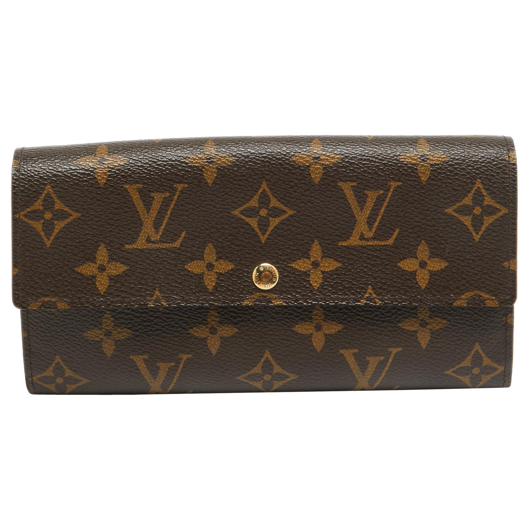 Where is the date code on a Louis Vuitton wallet?