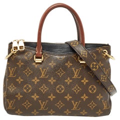 Louis Vuitton Schwarz Monogramm Canvas Pallas BB Tasche