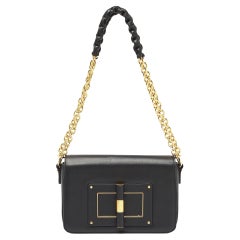 Tom Ford Borsa a spalla piccola Natalia in pelle nera