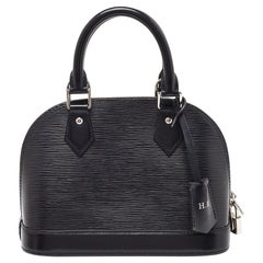 Louis Vuitton Black Epi Leather Alma BB Bag