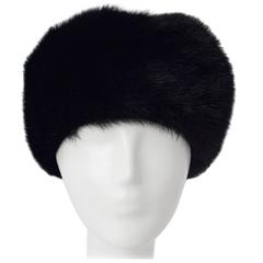 60s Black Mink Hat