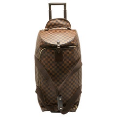 Louis Vuitton Damier Ebene Canvas Neo Eole 65 Rolling Duffle Bag