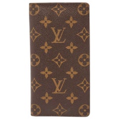 Used Louis Vuitton Monogram Canvas Long Bifold Wallet