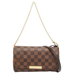 Louis Vuitton Damier Ebene Canvas Favorite PM Bag