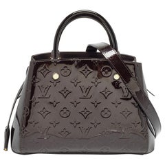 Louis Vuitton Amarante Monogram Vernis Montaigne BB Bag