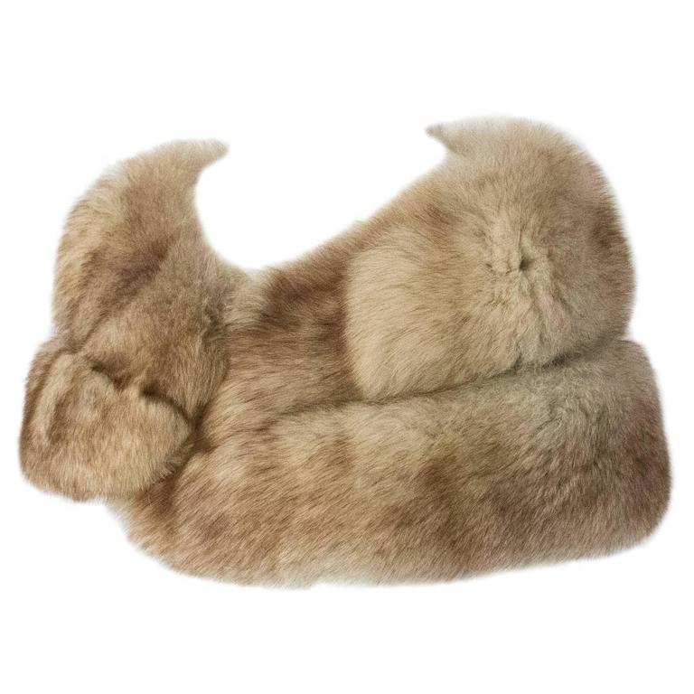 60s Fox Stole For Sale at 1stDibs