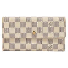 Louis Vuitton Damier Azur Canvas Porte Tresor International Wallet