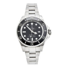 Rolex Ceramic Stainless Steel DeepSea Sea-Dweller 116660-0001 Wristwatch 44 mm