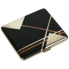 Austrian Art Deco Enamel Case 12