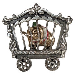 Gilt Metal Brooches