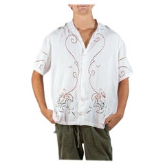 Chemise en lin blanc de la collection Morphew