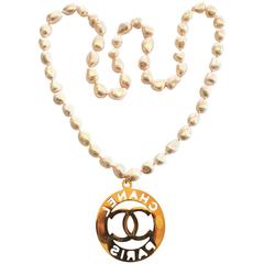 Huge Chanel Pearl necklace