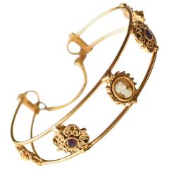 Vintage Florenza Bohemian Victorian Revival Bracelet