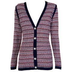 Chanel CC Clover Buttons Cardigan