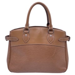 Louis Vuitton Light Brown Epi Leather Passy PM Bag Satchel