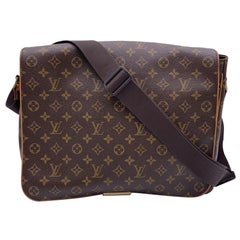 Used Louis Vuitton Monogram Abbesses GM Shoulder Crossbody Bag M45257