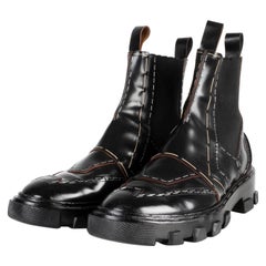 Balenciaga Men Shoes Chelsea Metal Boots, EUR41, USA8, UK7, S613
