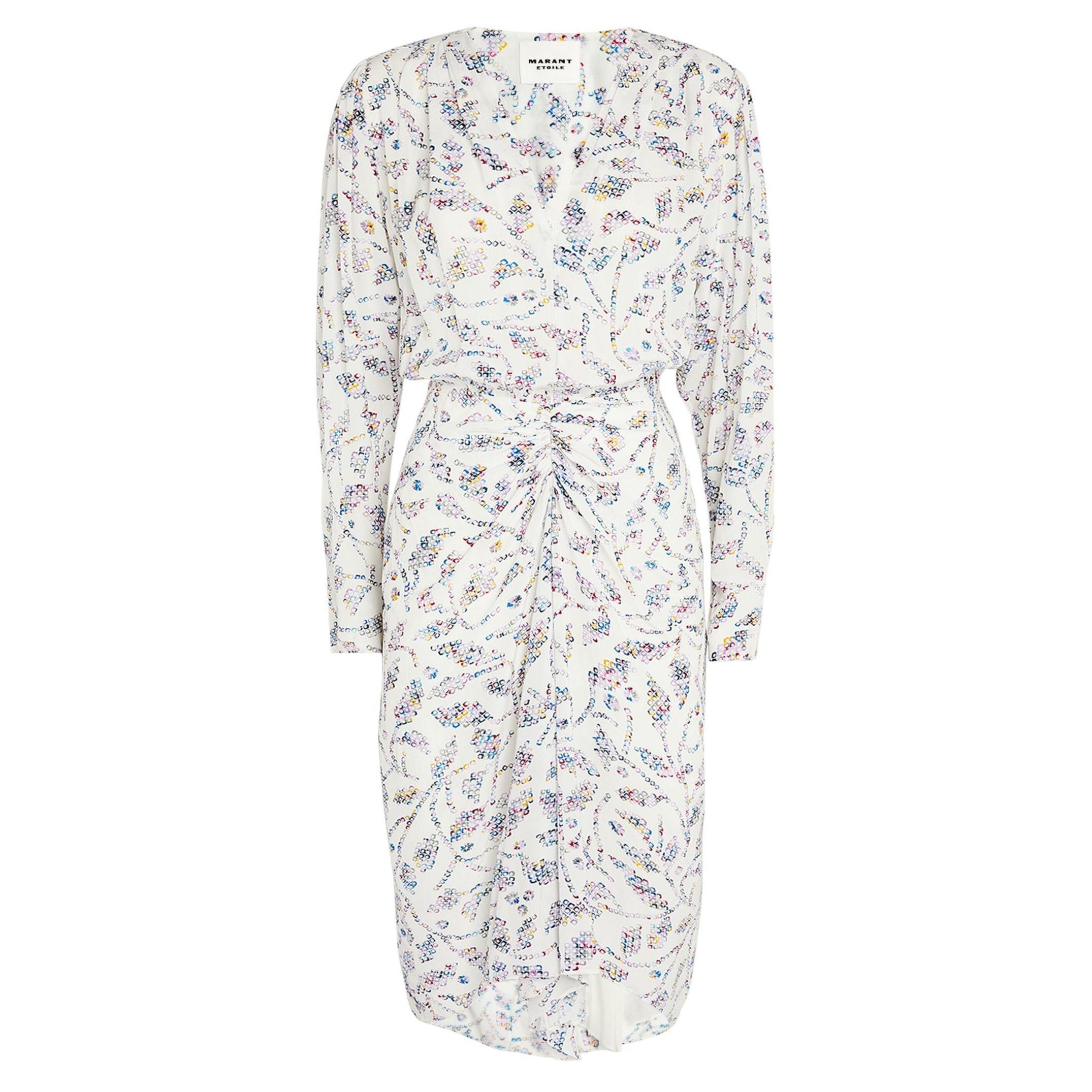 Isabel Marant Etoile Danalia - Robe à imprimé bloc écru