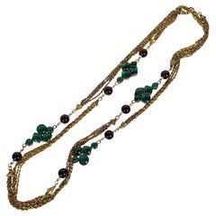 Early Maison Goossens for Chanel Elaborate Byzantine Sautoir