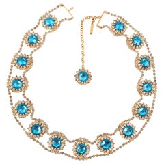 Dolce & Gabbana Offener durchbrochener goldener Metallgürtel