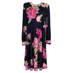 Leonard Jersey Floral Dress