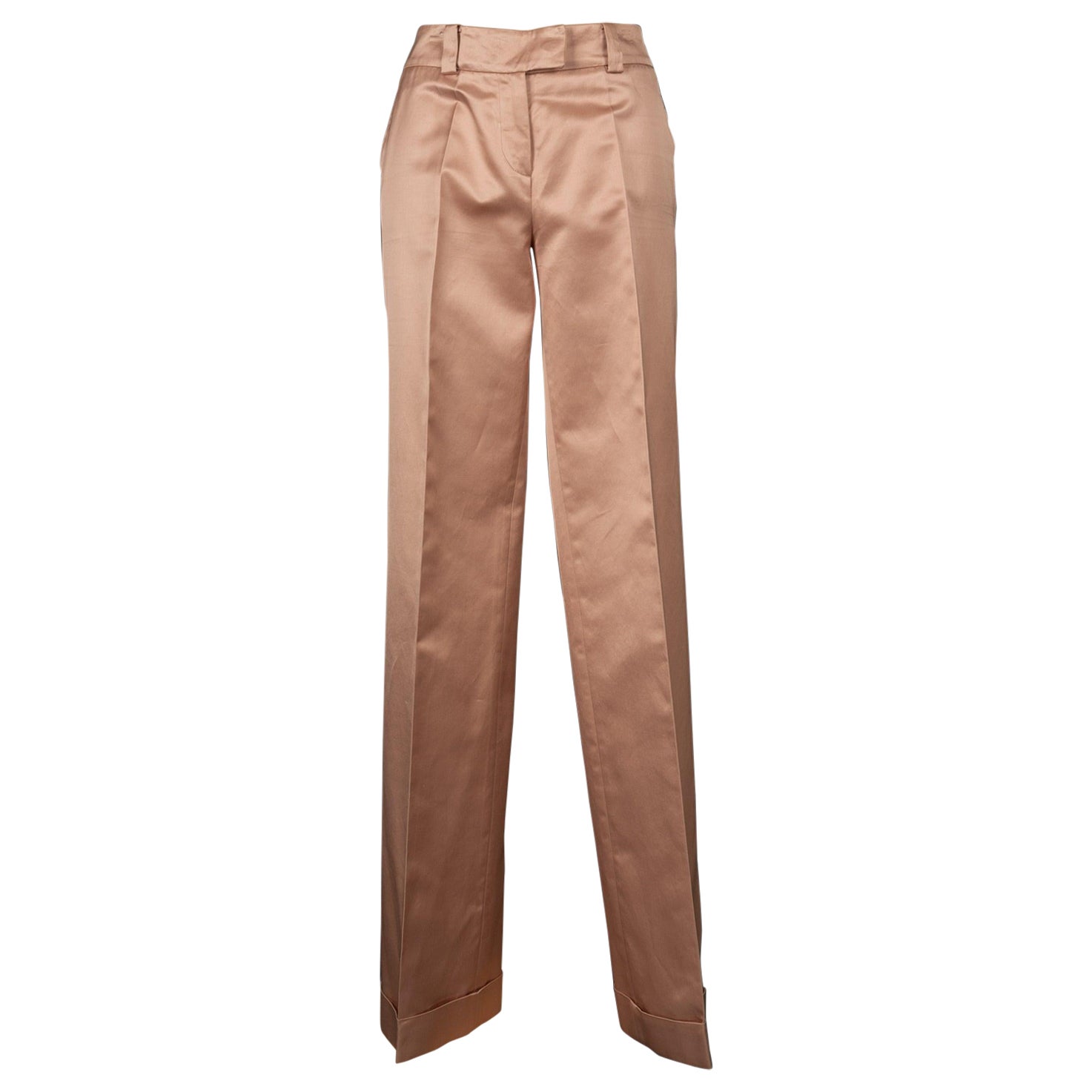 Dior Powder Pink Blended Cotton Pants, 2006 For Sale