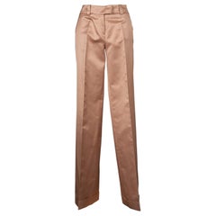 Pantaloni Dior in cotone misto rosa cipria, 2006