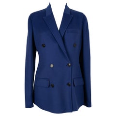 Christian Dior Blue Cashmere Jacket, 2014