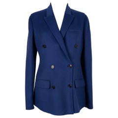 Christian Dior Blue Cashmere Jacket, 2014
