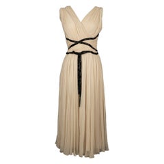 Dior Pleate Silk Dress, 2012