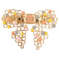 Used Chanel Bracelet with Pastel Tone Resin, 2003
