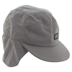 Louis Vuitton Grey Shimmer Coated Space Mission Cap