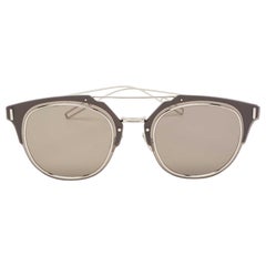 Dior Homme Silver/Black Composit 1.0 Wayfarer Sunglasses