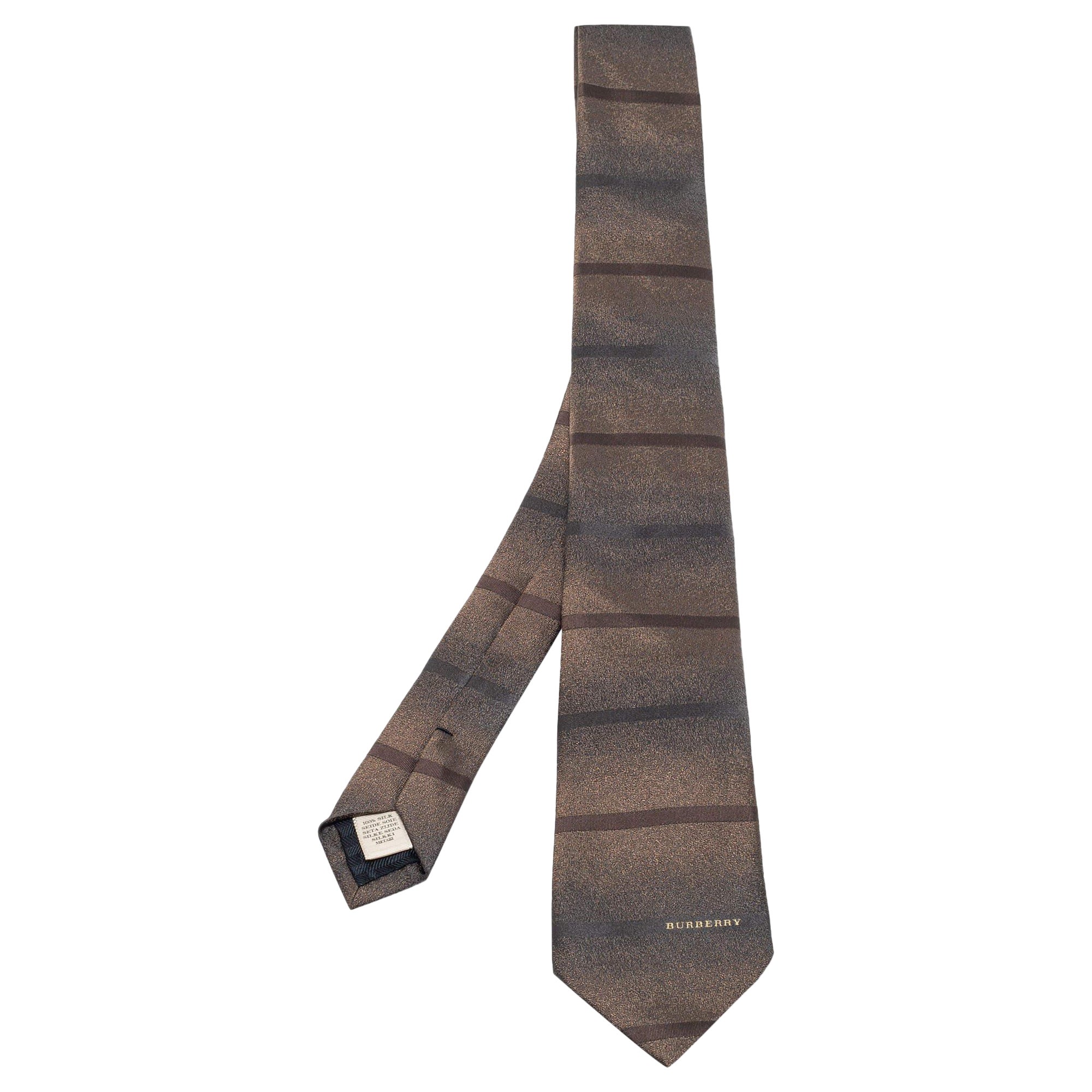 Clearance burberry ties 2025