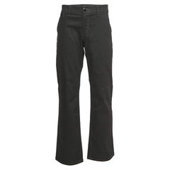 Giorgio Armani Black Denim Straight Fit Jeans 3XL Waist 38"