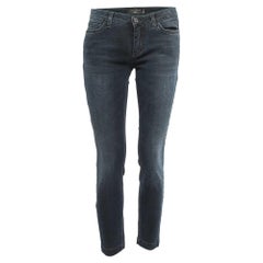 Dolce & Gabbana Grey Blue Denim Pretty Skinny Jeans M Waist 30"