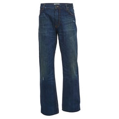 Moschino Jeans Blau gewaschene Denim Jeans 3XL Taille 38"