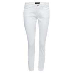 Dolce & Gabbana White Denim Pretty Skinny Jeans M Waist 30"