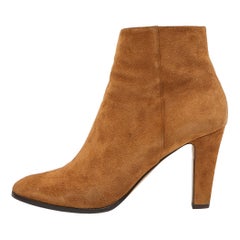 Jimmy Choo Tan Suede Ankle Length Booties Size 40.5