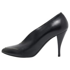 Pierre Hardy Escarpins à bout pointu en cuir noir Taille 38
