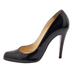Christian Louboutin Bombas Elisa de cuero negro Talla 37.5