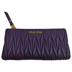 Miu Miu purple Wallet