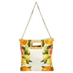 Stella McCartney - Tote in tessuto con stampa limone multicolore