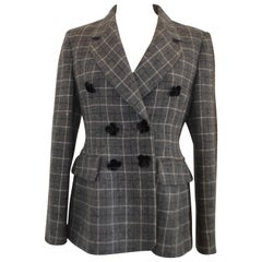 Moschino Wool Grey Jacket