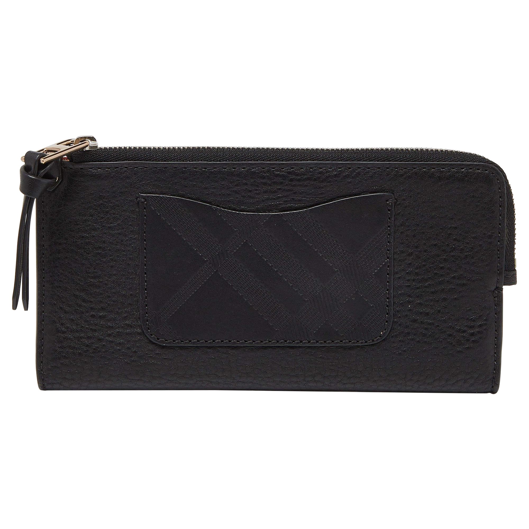 thumbnail image 2 of Leather Bifold Wallet With Nylon Interior And Coin Pocket - Black 2 of 14