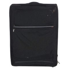 Used TUMI Black Nylon 2 Wheeled Alpha Expandable Luggage